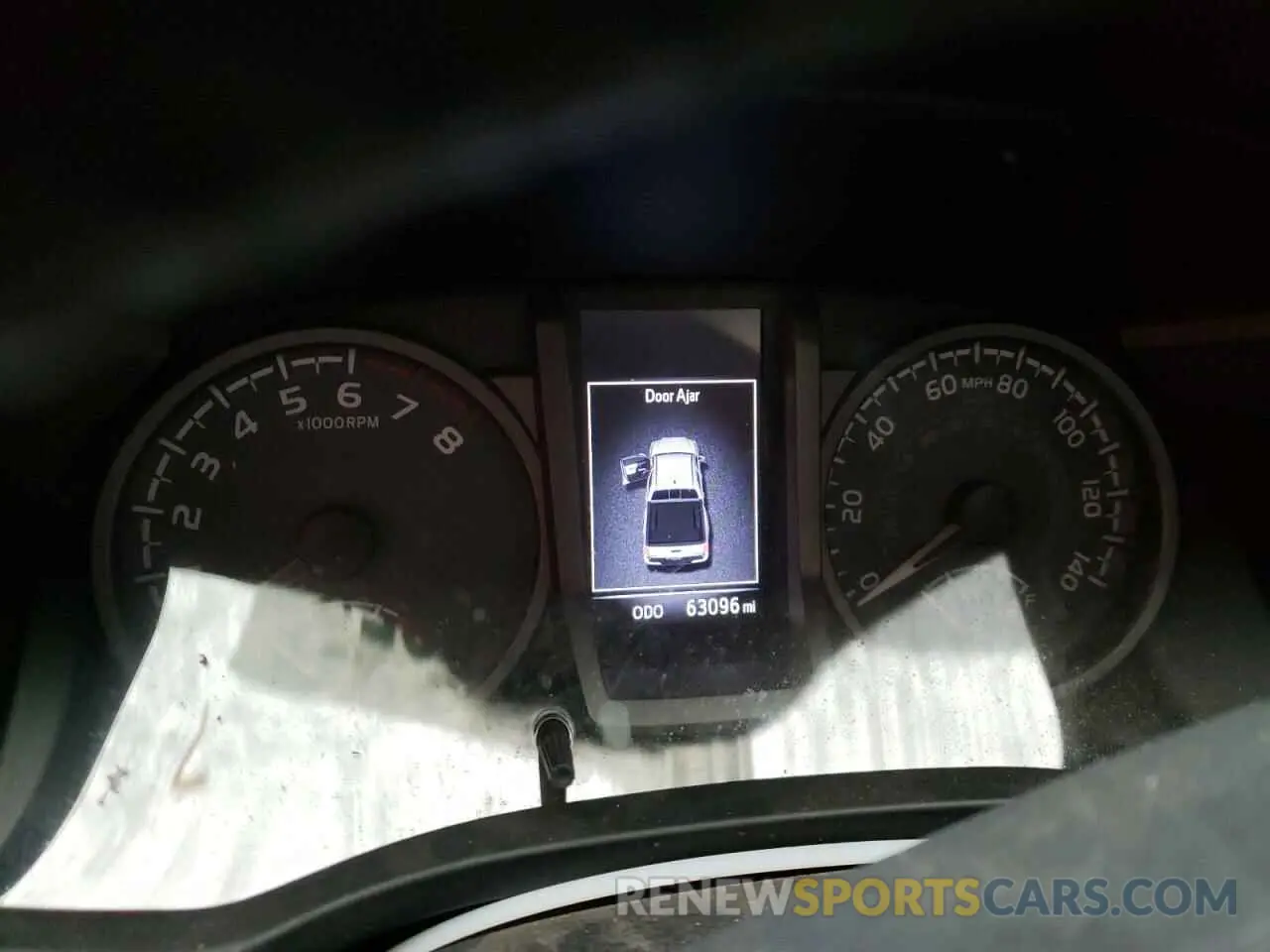 8 Photograph of a damaged car 3TMCZ5AN4KM233809 TOYOTA TACOMA 2019
