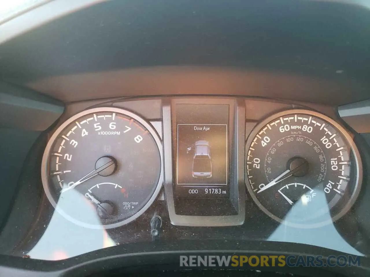 9 Photograph of a damaged car 3TMCZ5AN4KM249931 TOYOTA TACOMA 2019