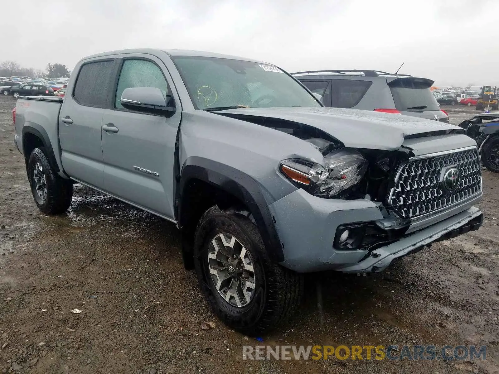 1 Photograph of a damaged car 3TMCZ5AN4KM260850 TOYOTA TACOMA 2019