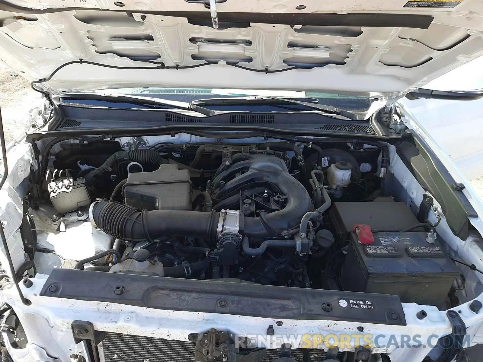 7 Photograph of a damaged car 3TMCZ5AN4KM283352 TOYOTA TACOMA 2019