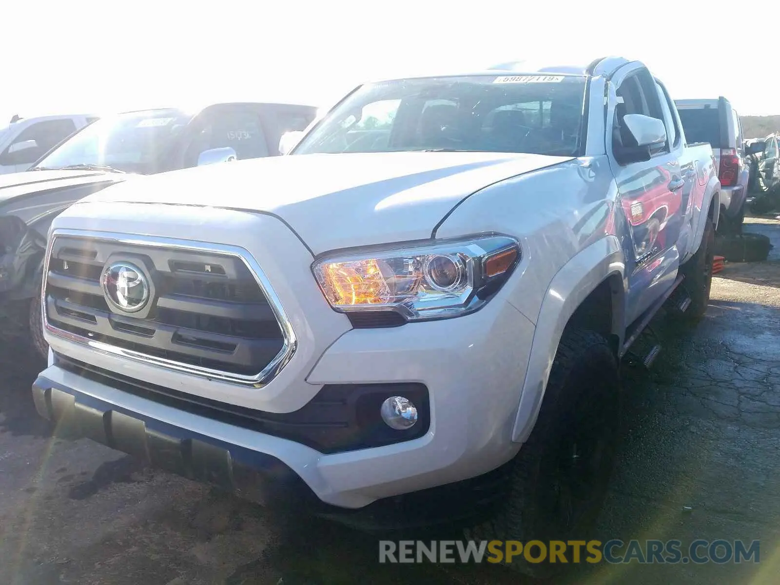 2 Photograph of a damaged car 3TMCZ5AN5KM195538 TOYOTA TACOMA 2019