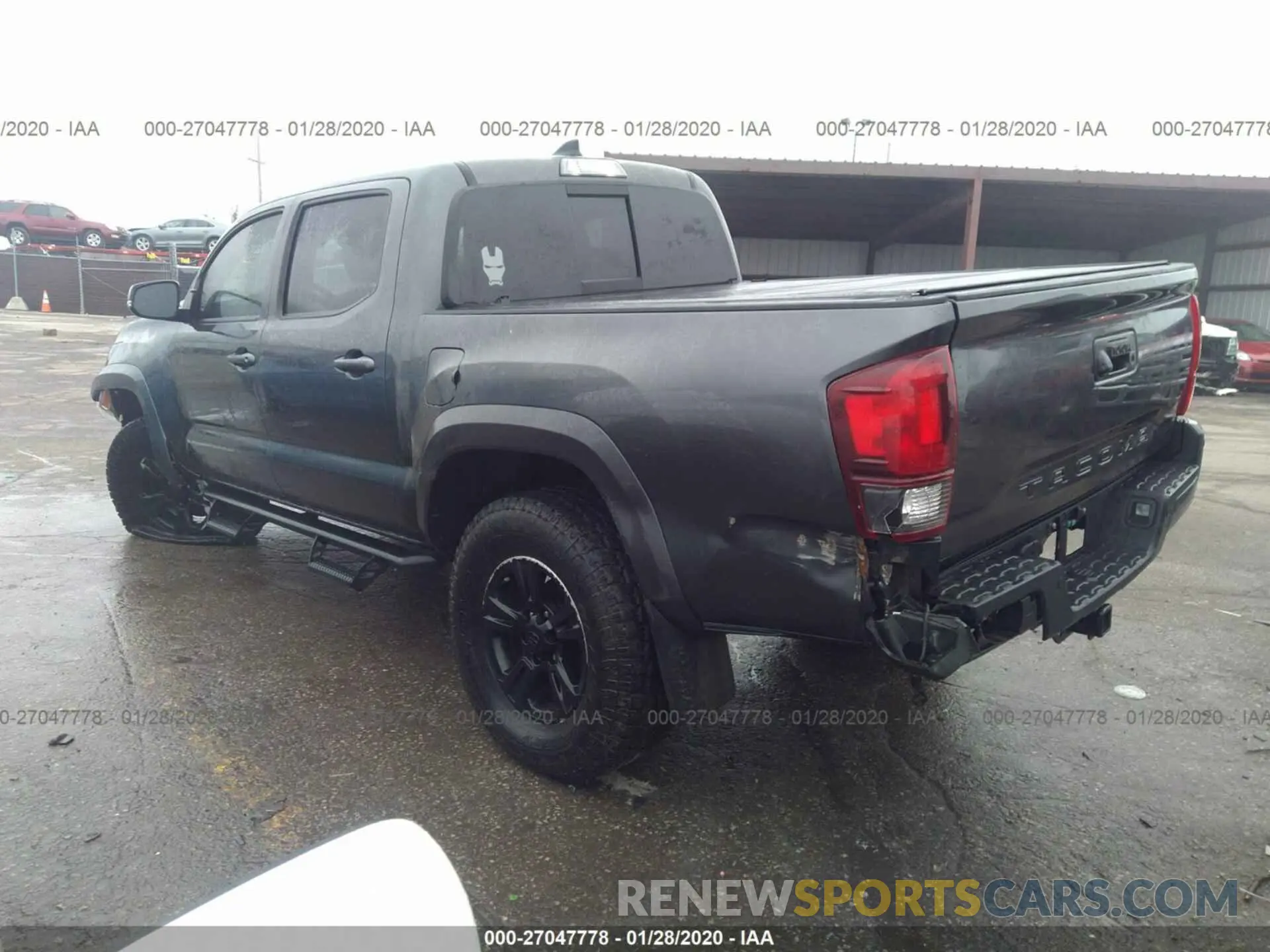 3 Photograph of a damaged car 3TMCZ5AN5KM198195 TOYOTA TACOMA 2019
