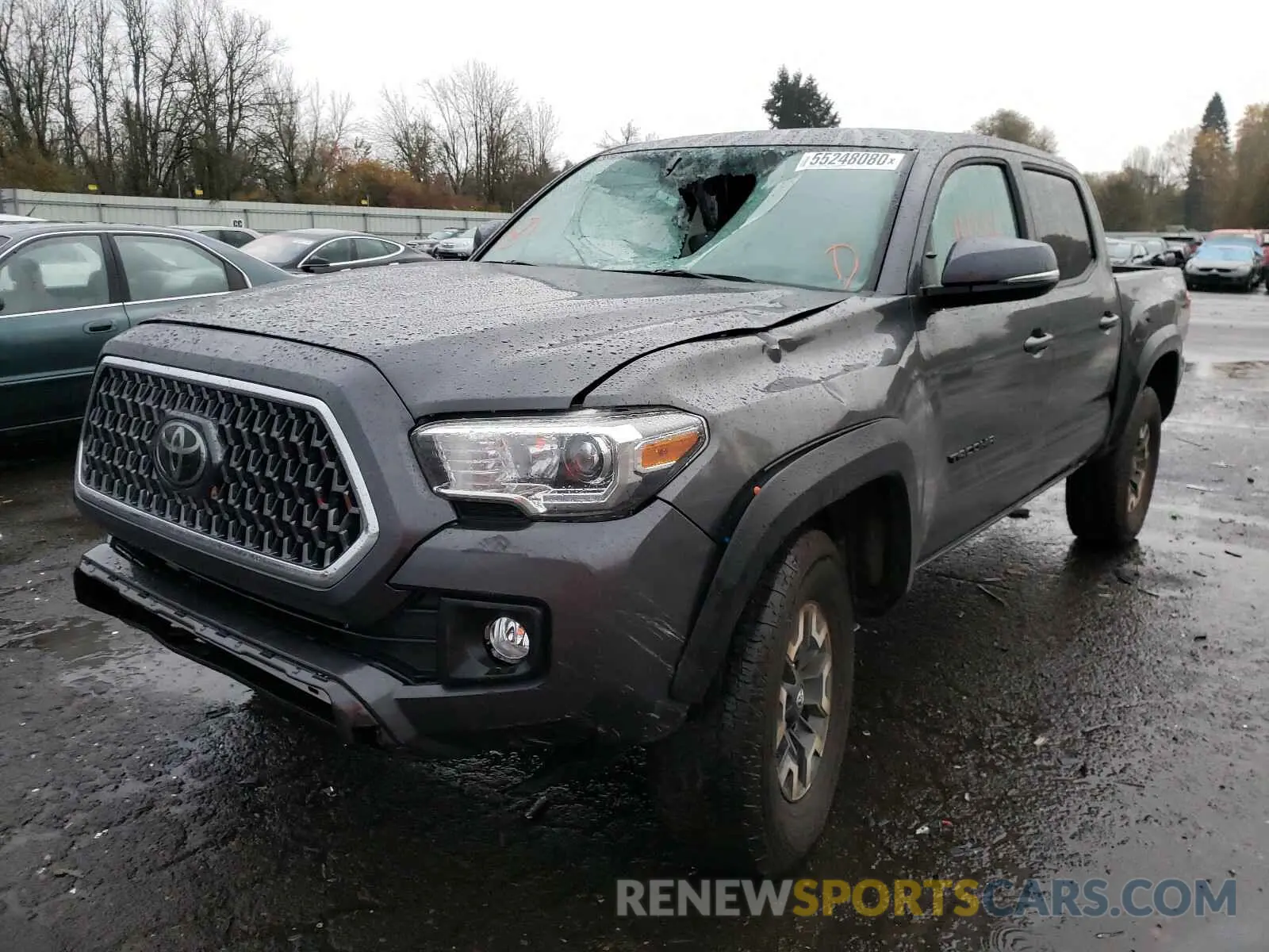 2 Фотография поврежденного автомобиля 3TMCZ5AN5KM221071 TOYOTA TACOMA 2019