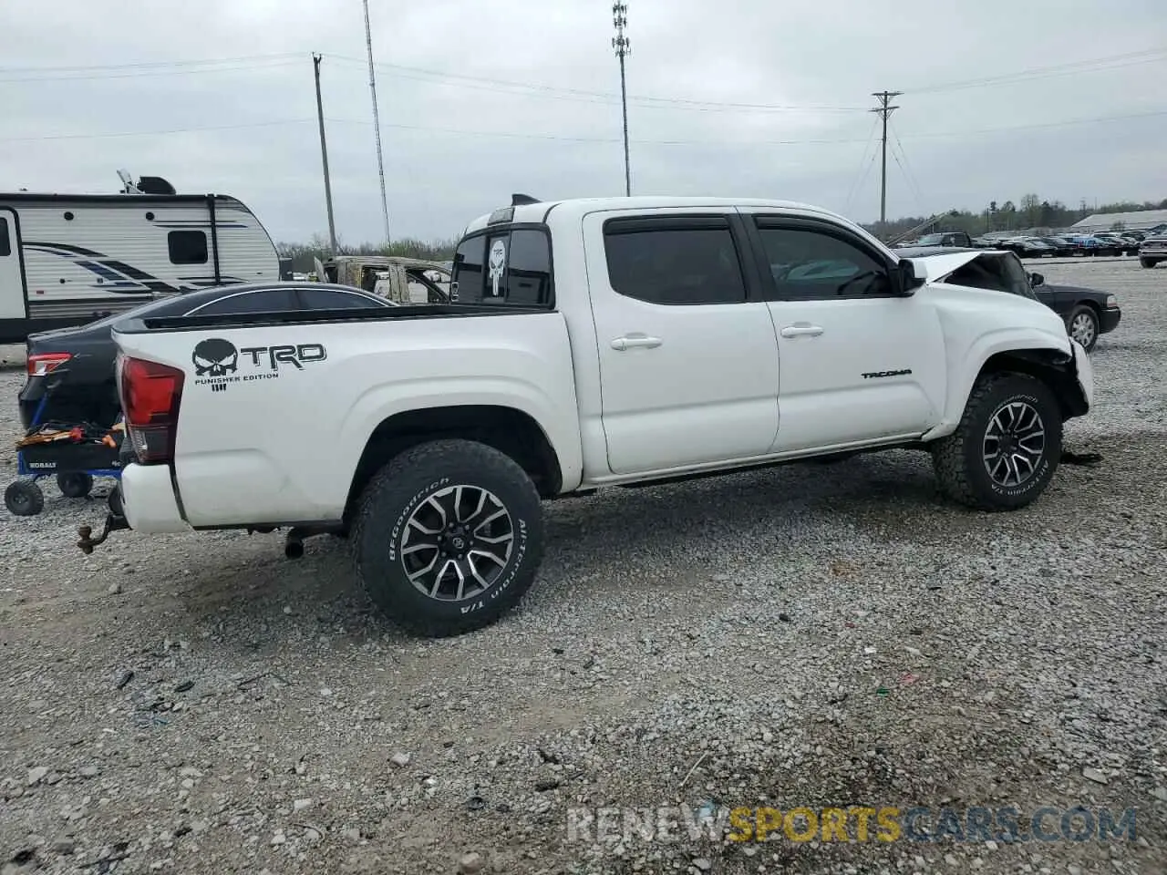 3 Photograph of a damaged car 3TMCZ5AN5KM221264 TOYOTA TACOMA 2019