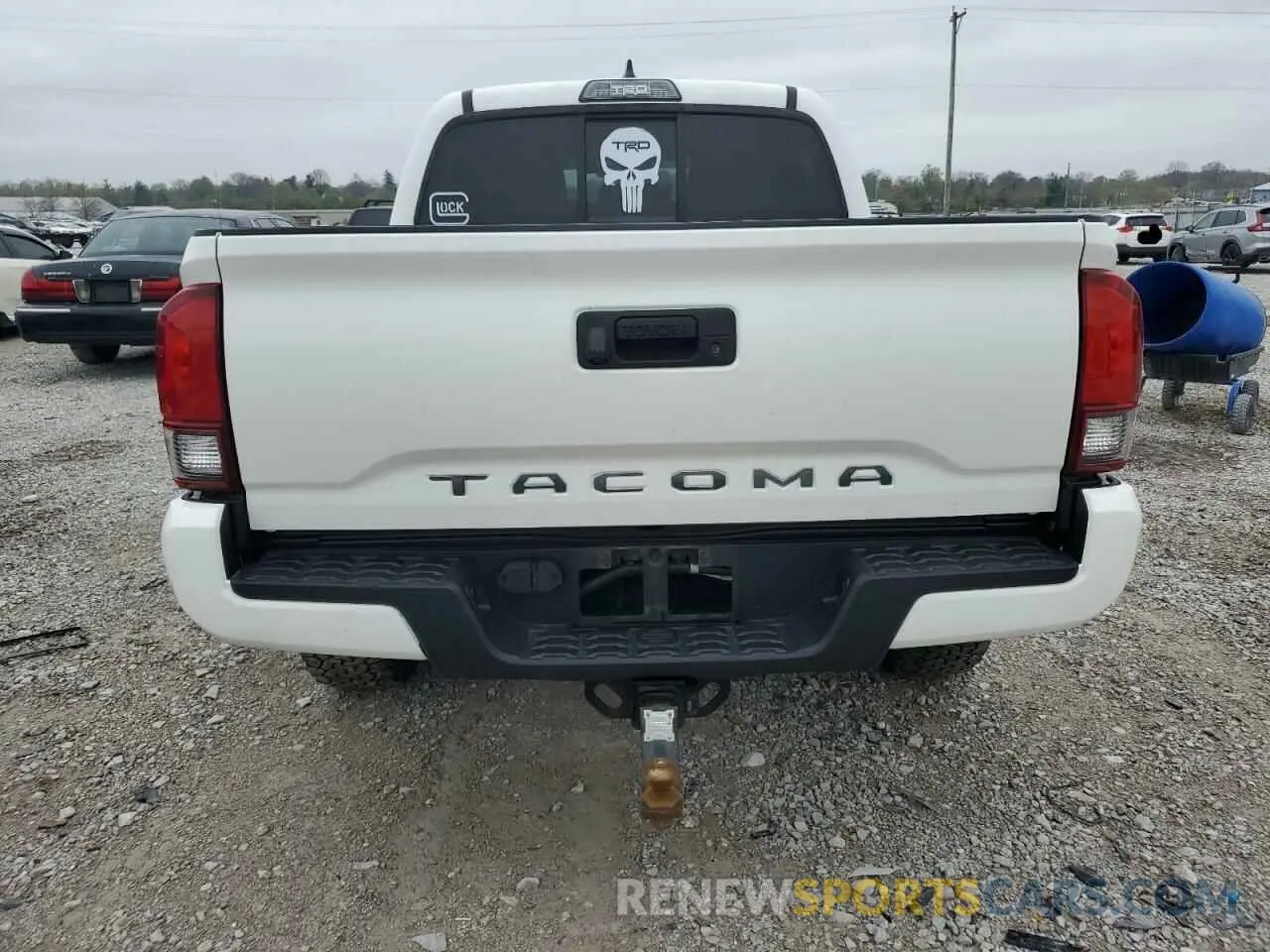 6 Photograph of a damaged car 3TMCZ5AN5KM221264 TOYOTA TACOMA 2019