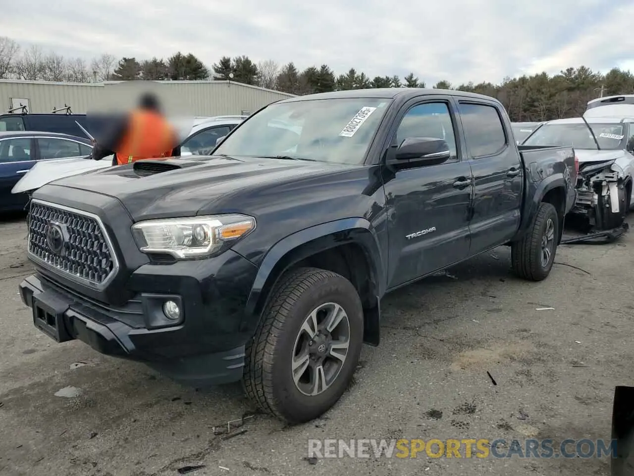 1 Фотография поврежденного автомобиля 3TMCZ5AN5KM223709 TOYOTA TACOMA 2019