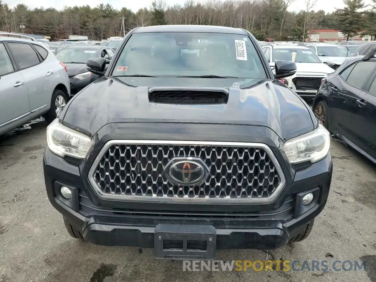 5 Фотография поврежденного автомобиля 3TMCZ5AN5KM223709 TOYOTA TACOMA 2019