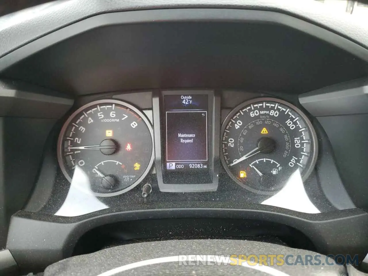 9 Фотография поврежденного автомобиля 3TMCZ5AN5KM223709 TOYOTA TACOMA 2019