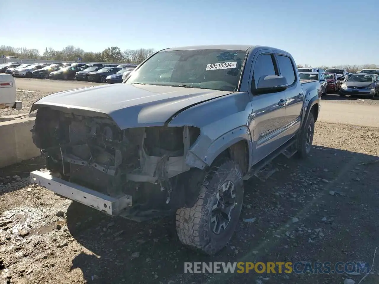 1 Фотография поврежденного автомобиля 3TMCZ5AN5KM248769 TOYOTA TACOMA 2019