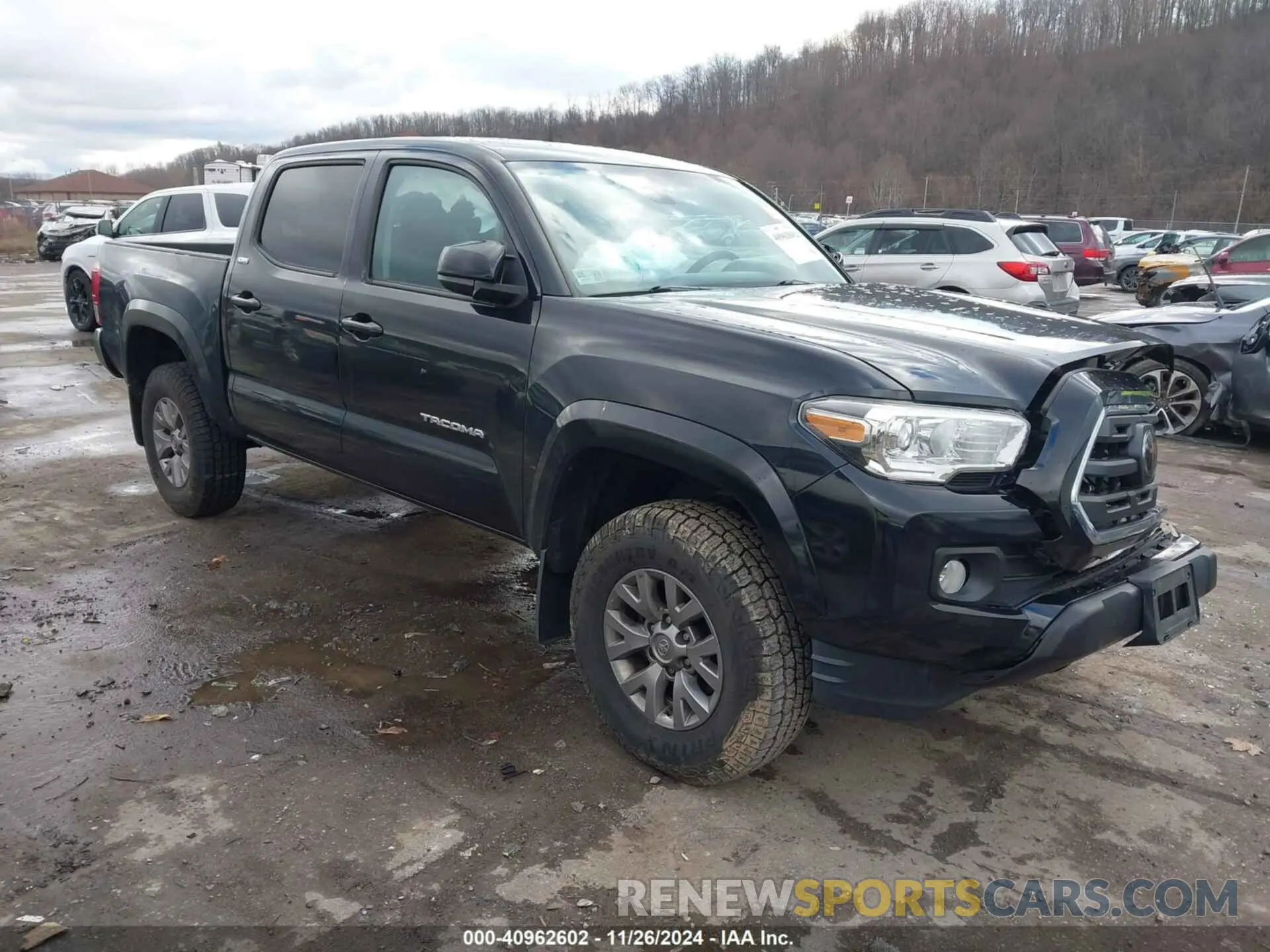 1 Photograph of a damaged car 3TMCZ5AN6KM203517 TOYOTA TACOMA 2019