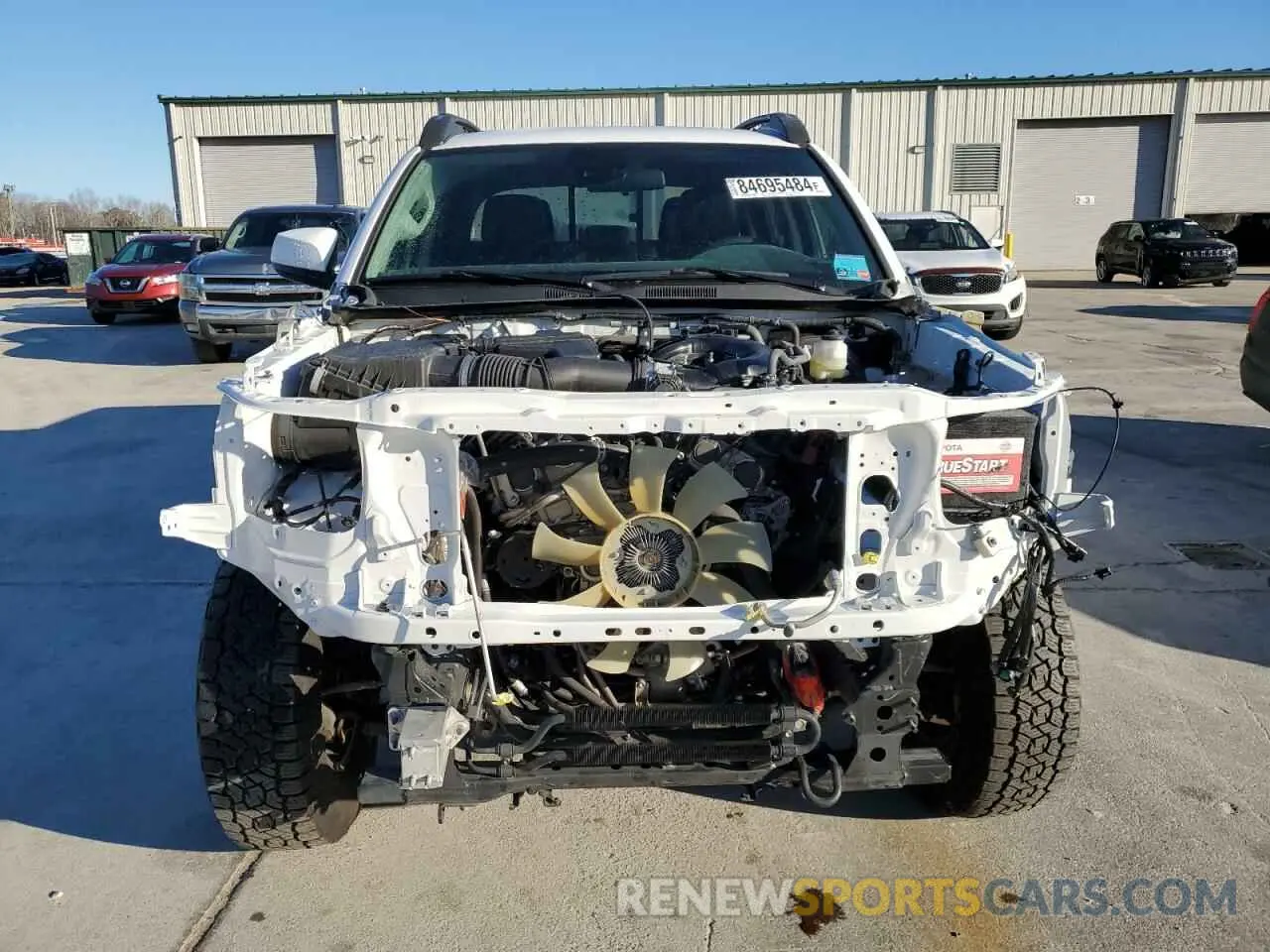 5 Фотография поврежденного автомобиля 3TMCZ5AN6KM204330 TOYOTA TACOMA 2019