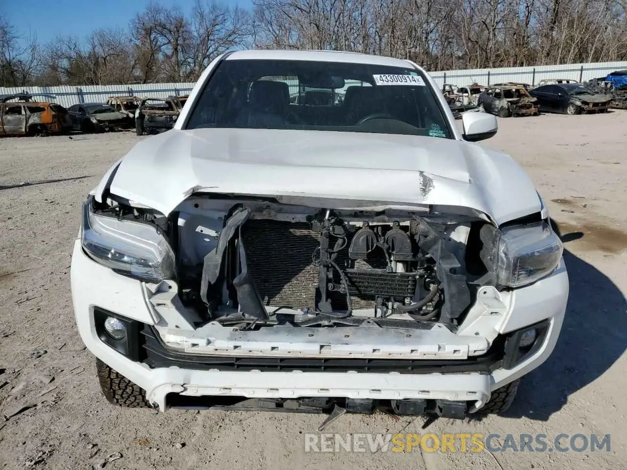 5 Photograph of a damaged car 3TMCZ5AN6KM209558 TOYOTA TACOMA 2019