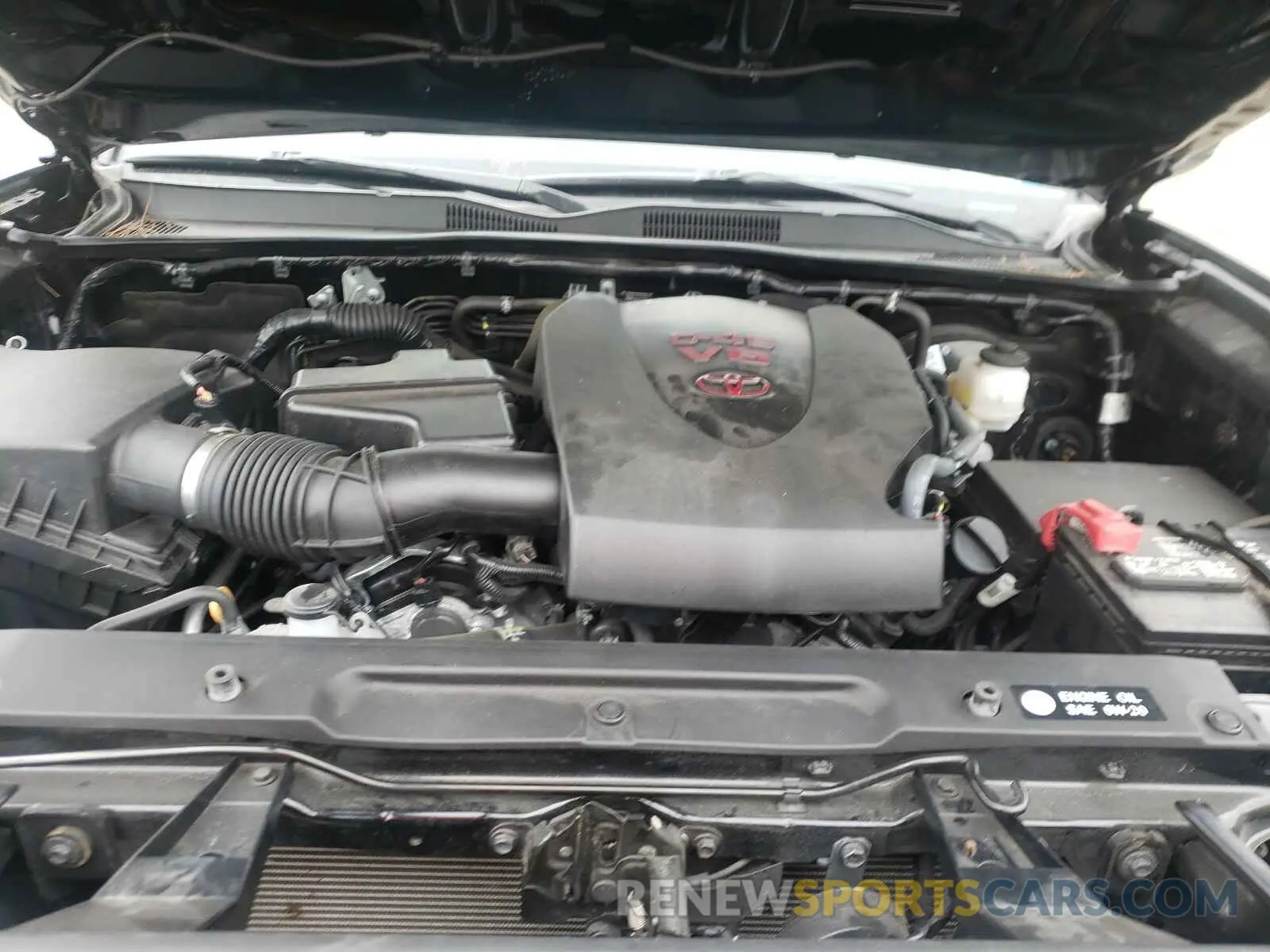 7 Photograph of a damaged car 3TMCZ5AN6KM214355 TOYOTA TACOMA 2019