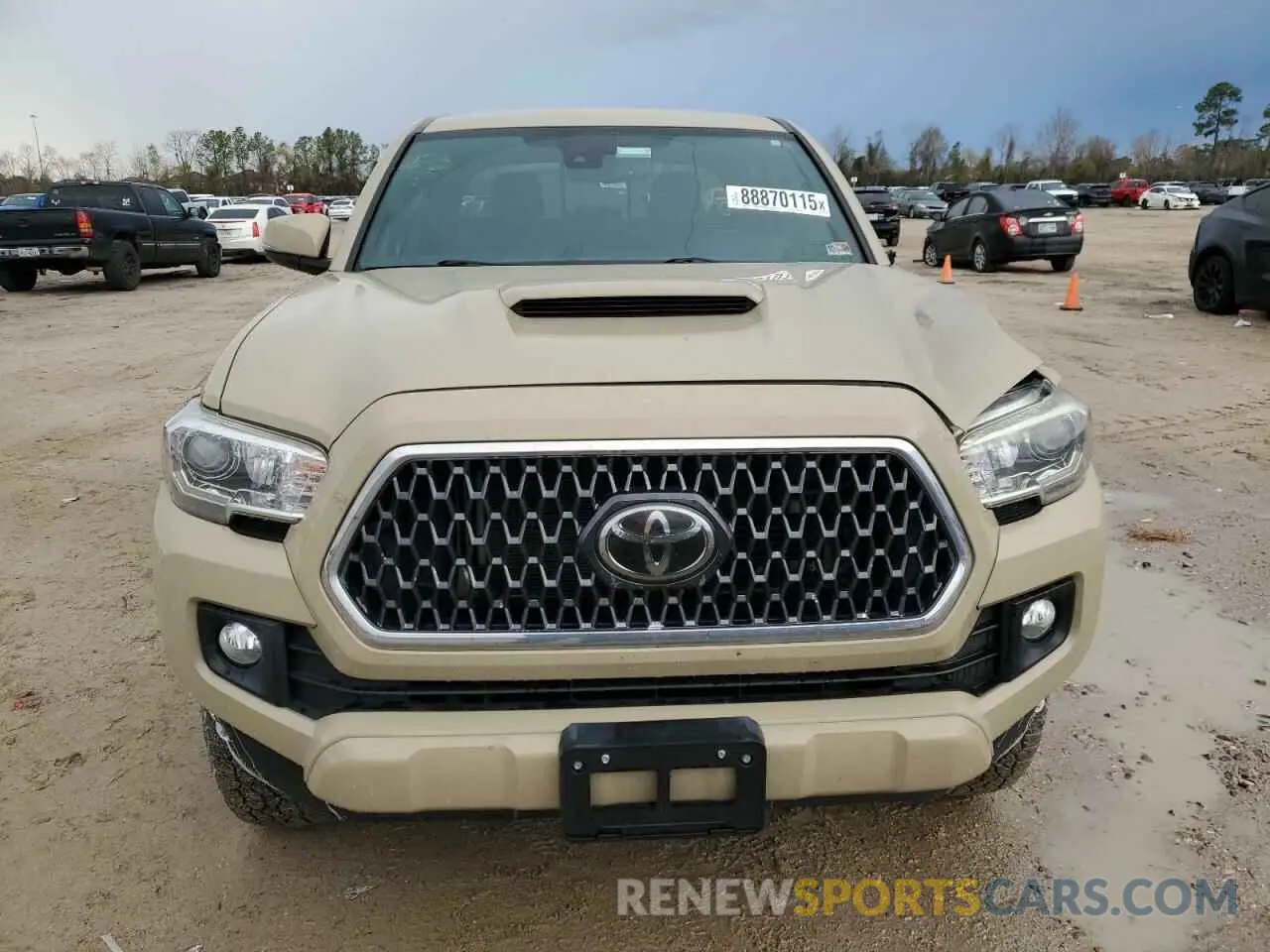 5 Photograph of a damaged car 3TMCZ5AN6KM217661 TOYOTA TACOMA 2019