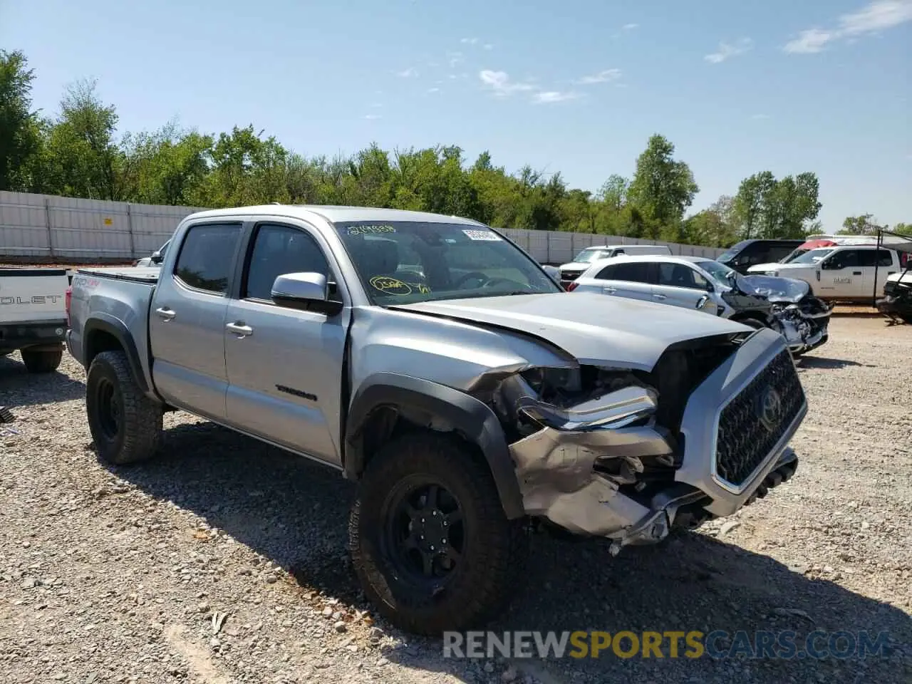 1 Фотография поврежденного автомобиля 3TMCZ5AN6KM219538 TOYOTA TACOMA 2019