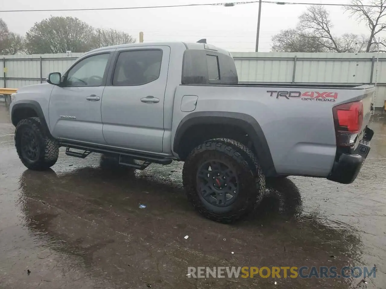 2 Photograph of a damaged car 3TMCZ5AN6KM233729 TOYOTA TACOMA 2019