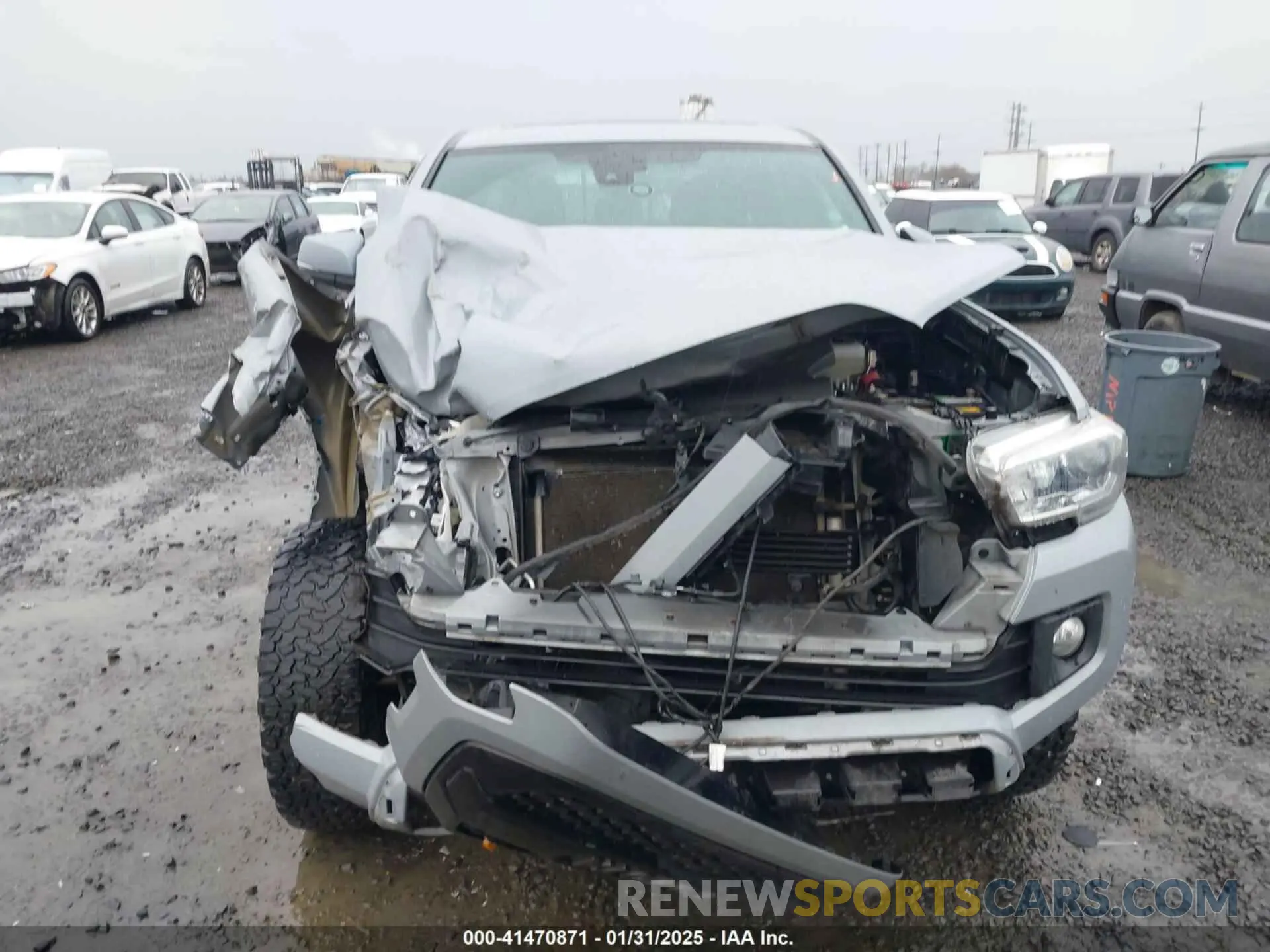 12 Photograph of a damaged car 3TMCZ5AN6KM235786 TOYOTA TACOMA 2019