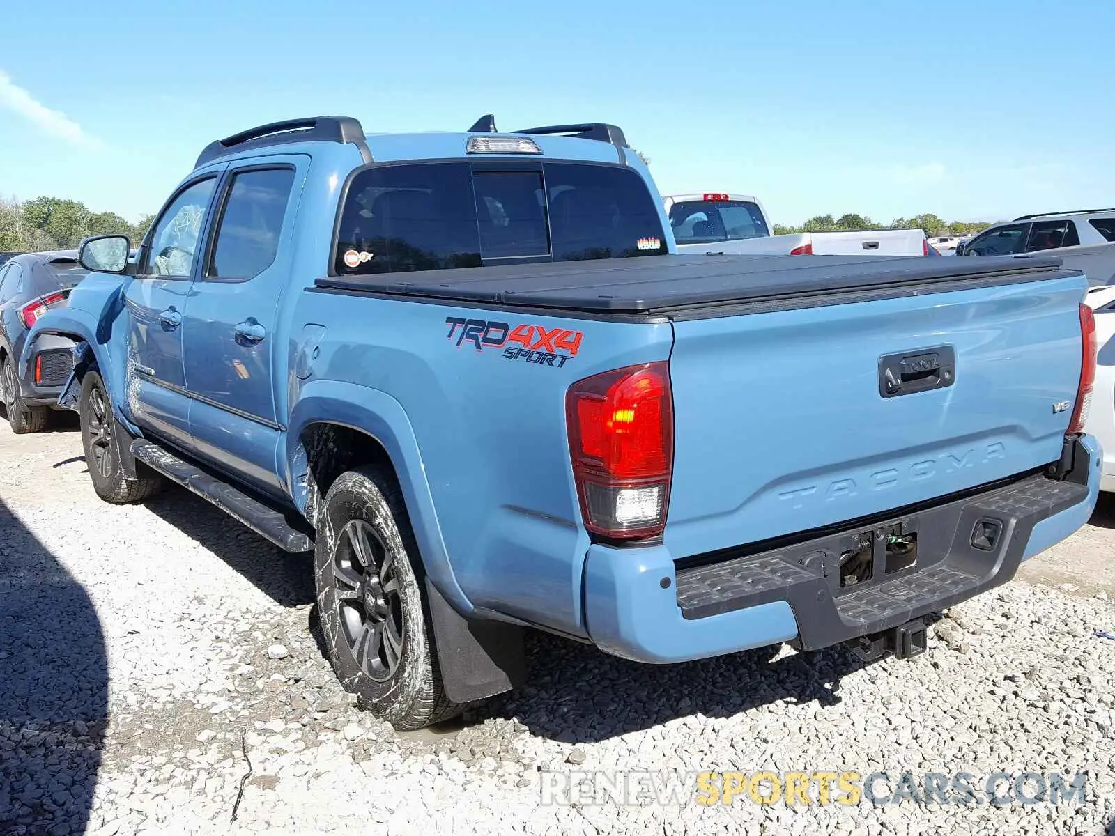 3 Photograph of a damaged car 3TMCZ5AN6KM241653 TOYOTA TACOMA 2019