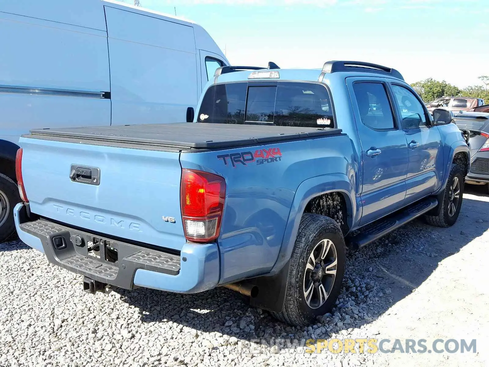 4 Photograph of a damaged car 3TMCZ5AN6KM241653 TOYOTA TACOMA 2019