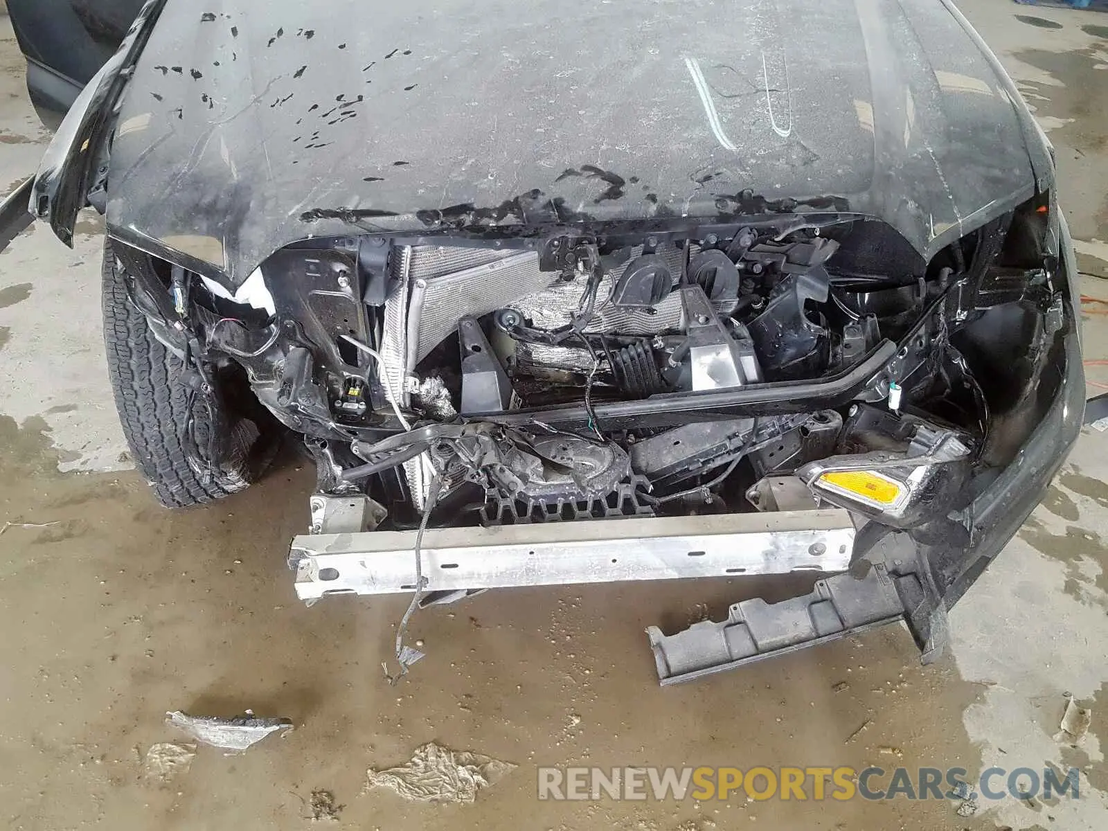 9 Photograph of a damaged car 3TMCZ5AN6KM243340 TOYOTA TACOMA 2019