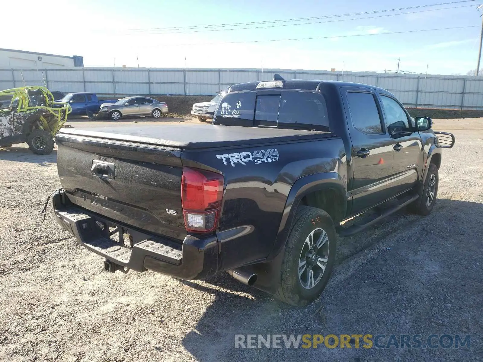 4 Photograph of a damaged car 3TMCZ5AN6KM272689 TOYOTA TACOMA 2019