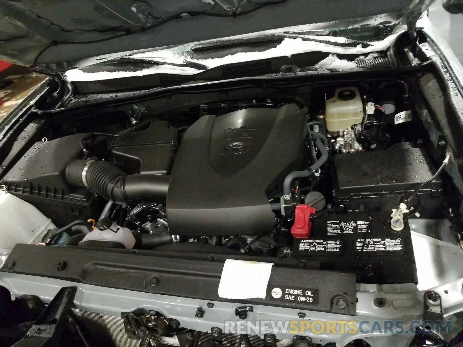 7 Photograph of a damaged car 3TMCZ5AN6KM273518 TOYOTA TACOMA 2019