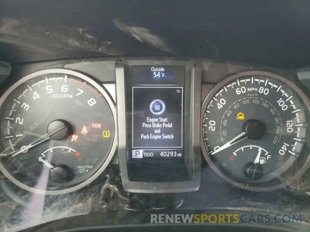 9 Photograph of a damaged car 3TMCZ5AN6KM278489 TOYOTA TACOMA 2019