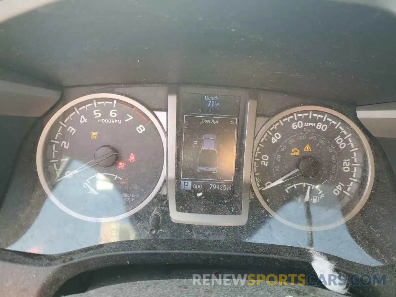 9 Photograph of a damaged car 3TMCZ5AN7KM213103 TOYOTA TACOMA 2019