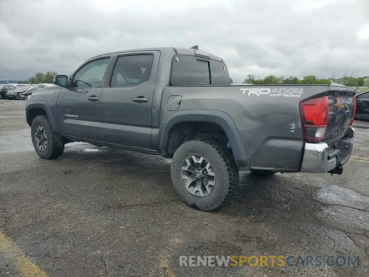 2 Photograph of a damaged car 3TMCZ5AN7KM236400 TOYOTA TACOMA 2019