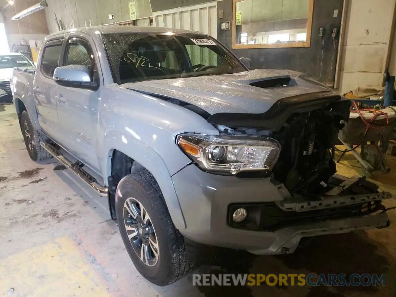 1 Photograph of a damaged car 3TMCZ5AN7KM270644 TOYOTA TACOMA 2019