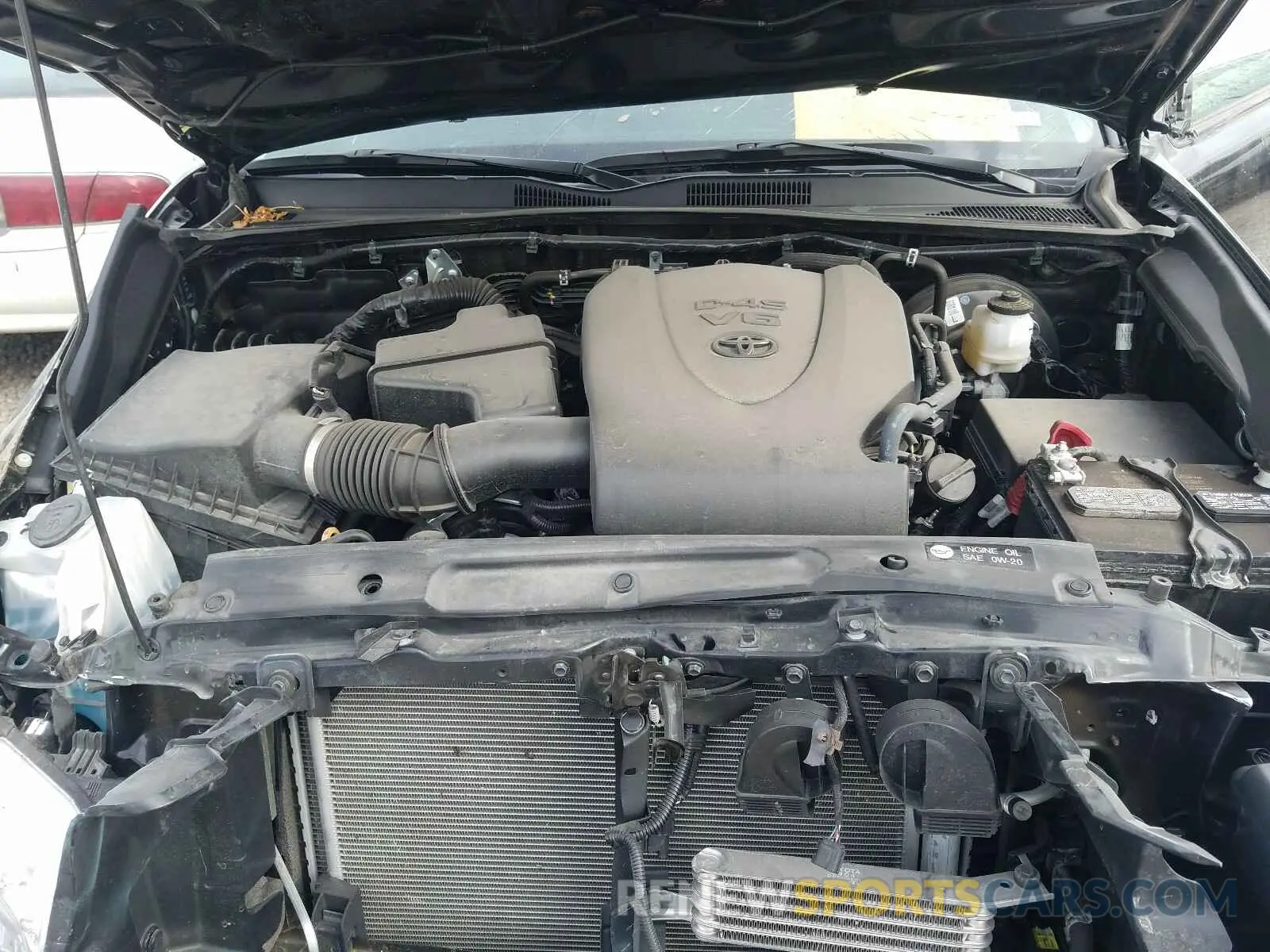 7 Photograph of a damaged car 3TMCZ5AN7KM273348 TOYOTA TACOMA 2019