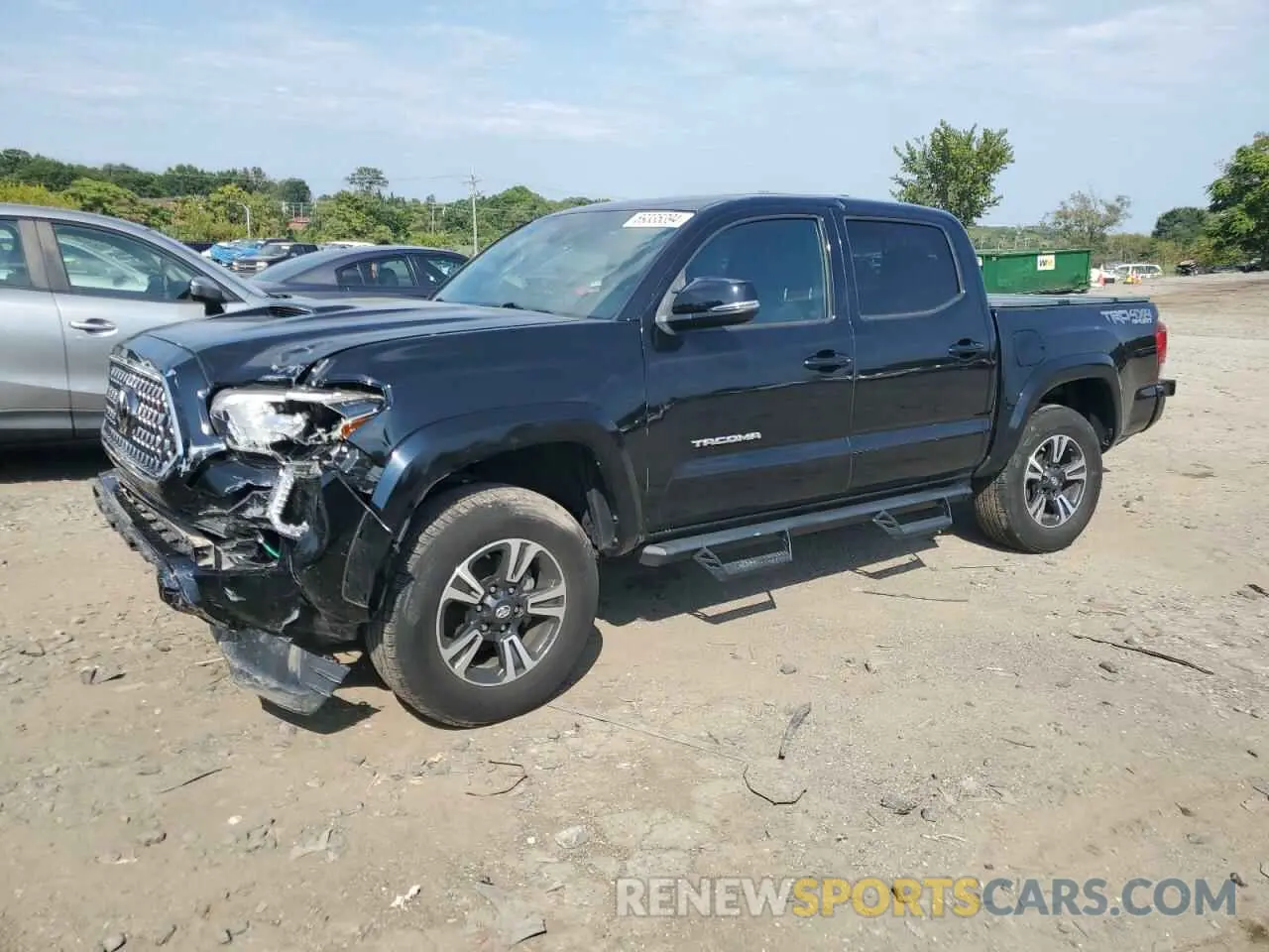 1 Photograph of a damaged car 3TMCZ5AN7KM279134 TOYOTA TACOMA 2019