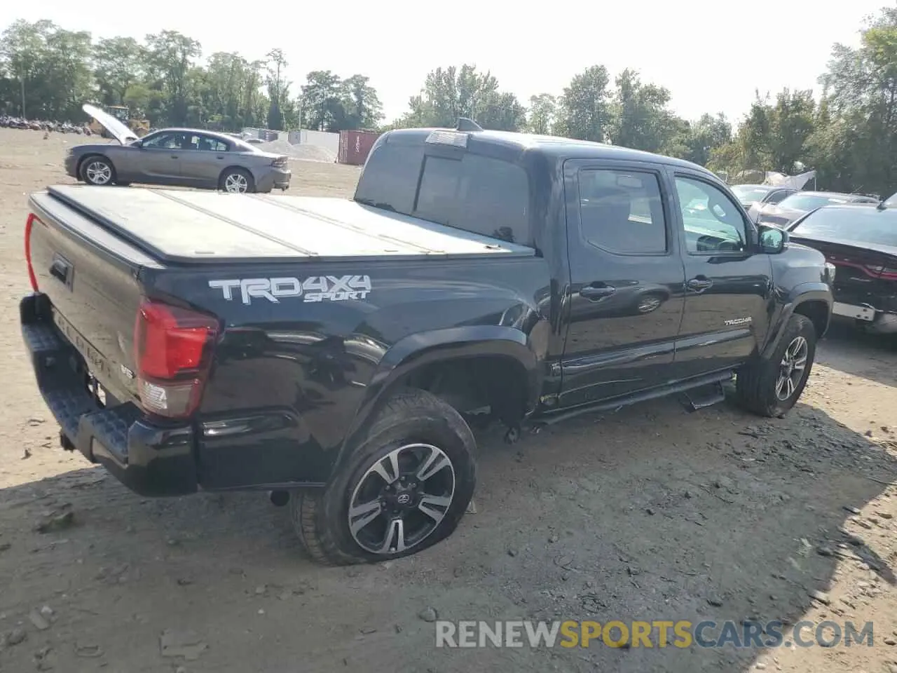 3 Photograph of a damaged car 3TMCZ5AN7KM279134 TOYOTA TACOMA 2019