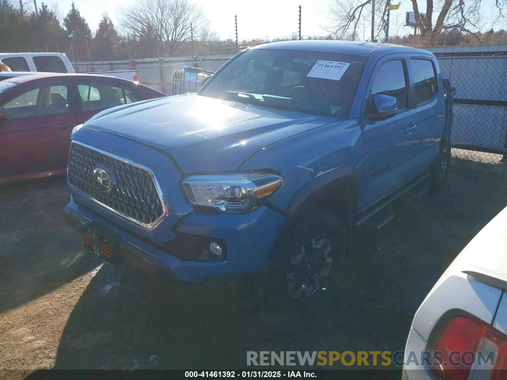 2 Photograph of a damaged car 3TMCZ5AN8KM192469 TOYOTA TACOMA 2019