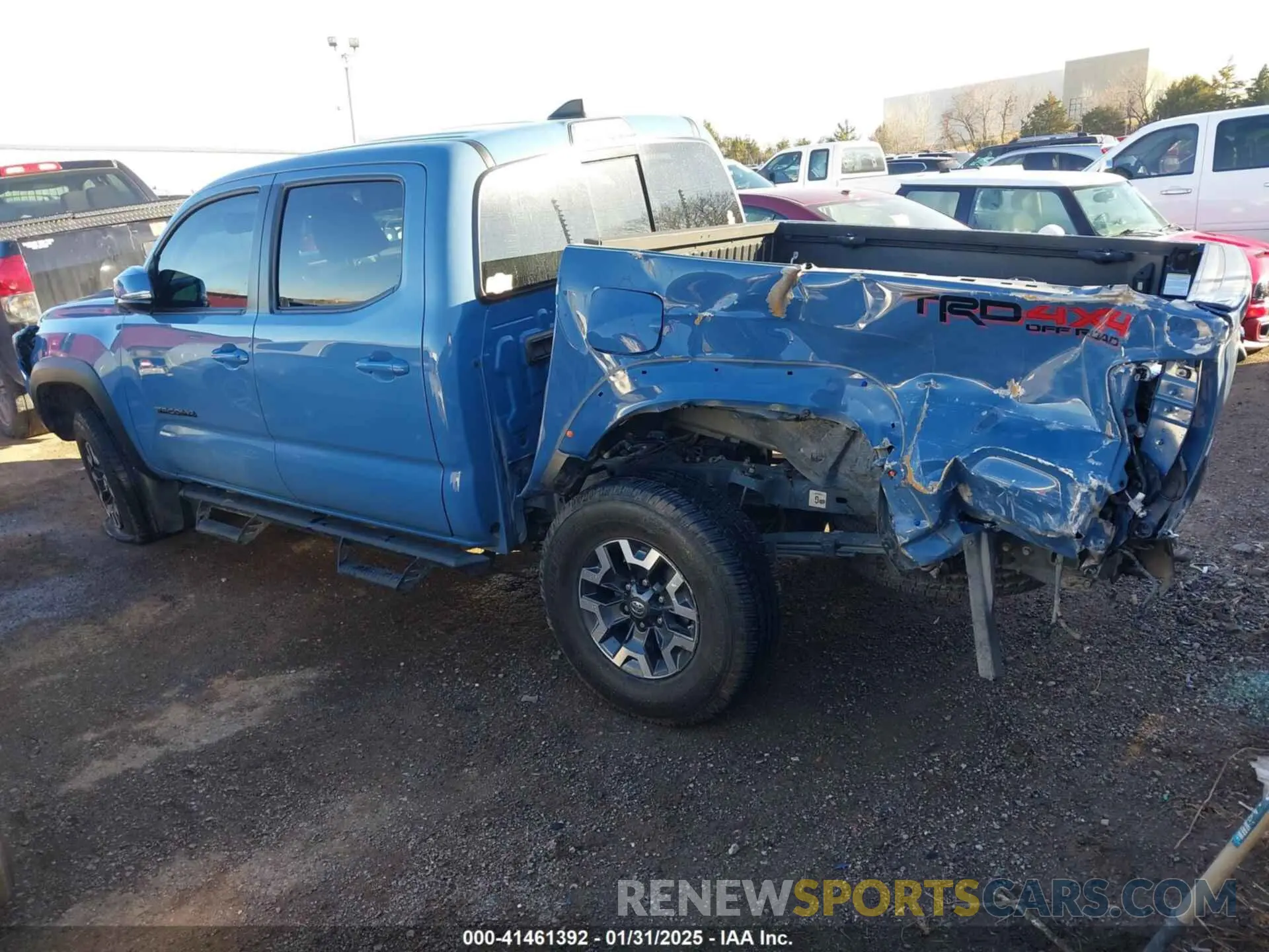 3 Photograph of a damaged car 3TMCZ5AN8KM192469 TOYOTA TACOMA 2019