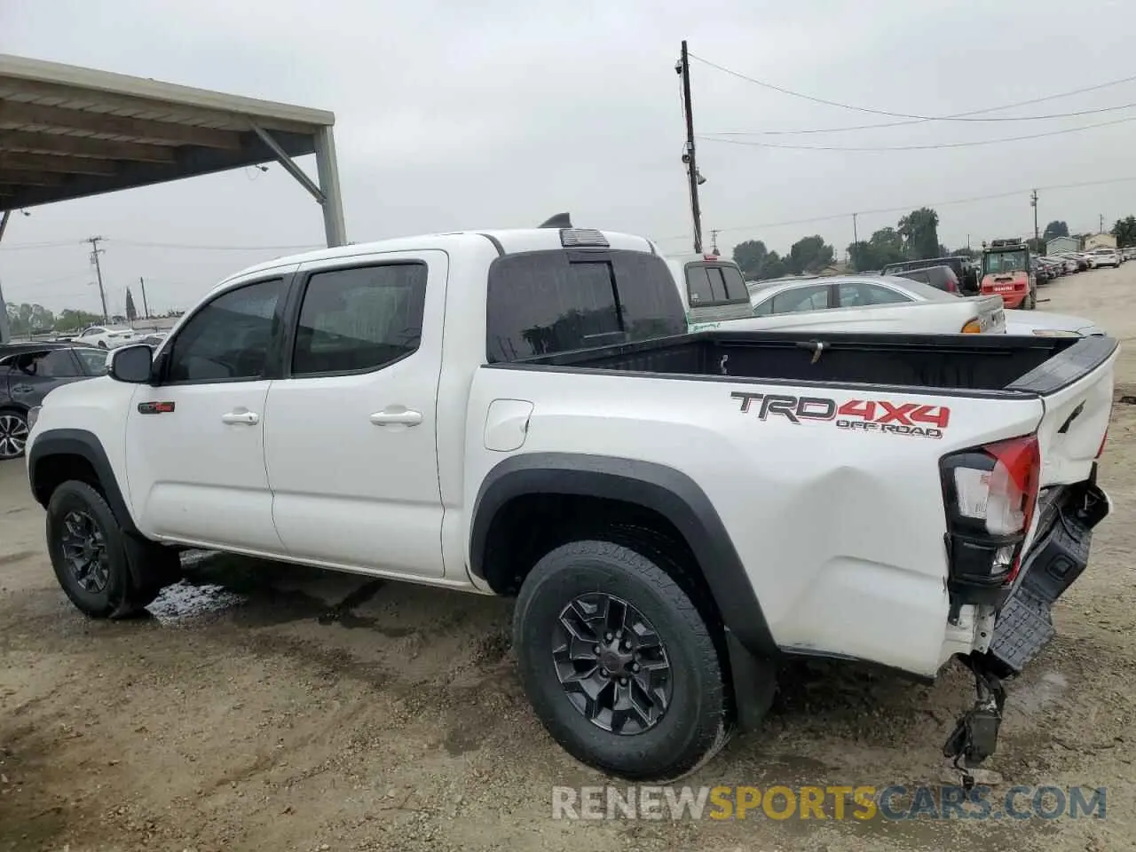 2 Photograph of a damaged car 3TMCZ5AN8KM217077 TOYOTA TACOMA 2019