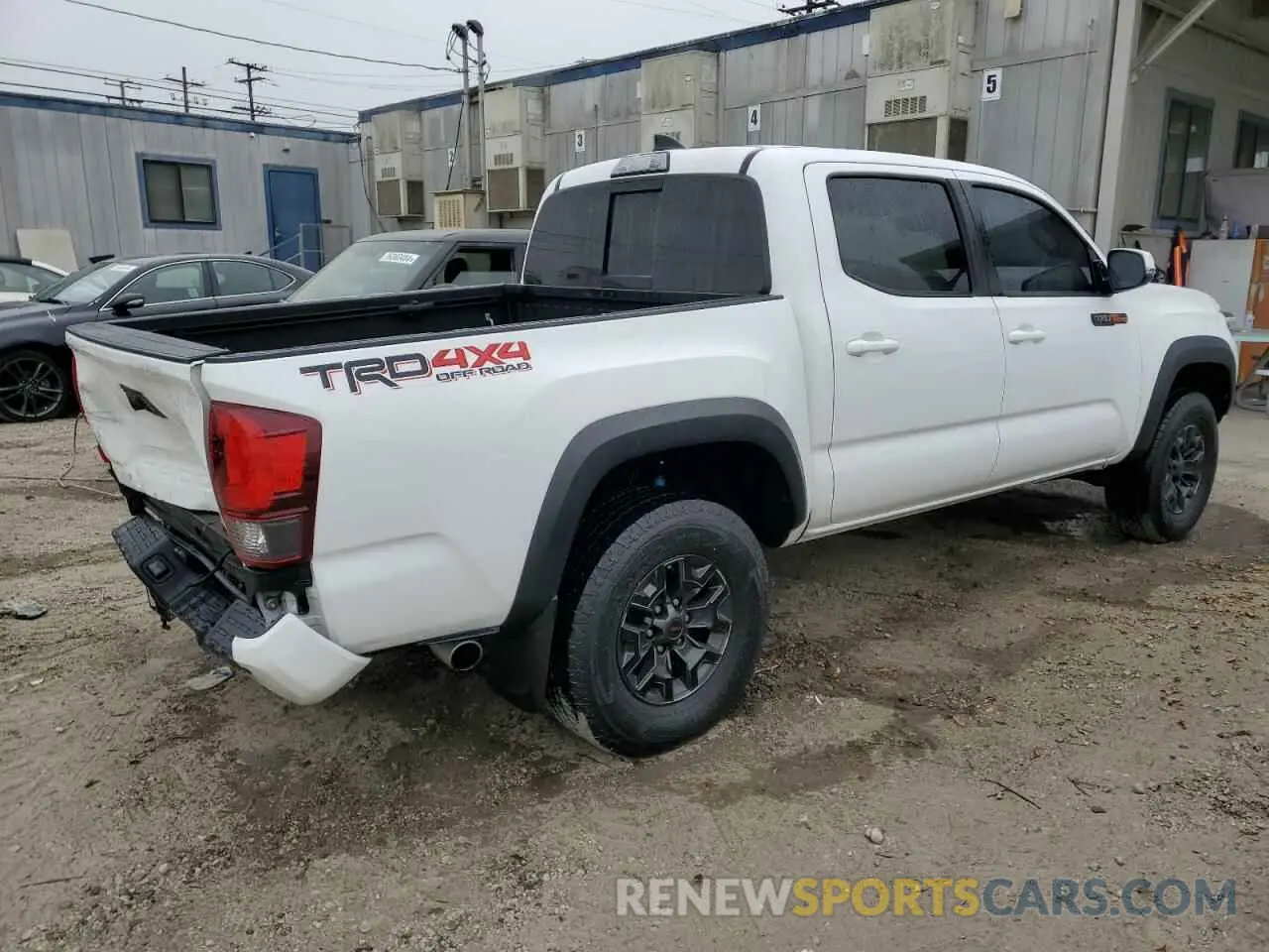 3 Photograph of a damaged car 3TMCZ5AN8KM217077 TOYOTA TACOMA 2019