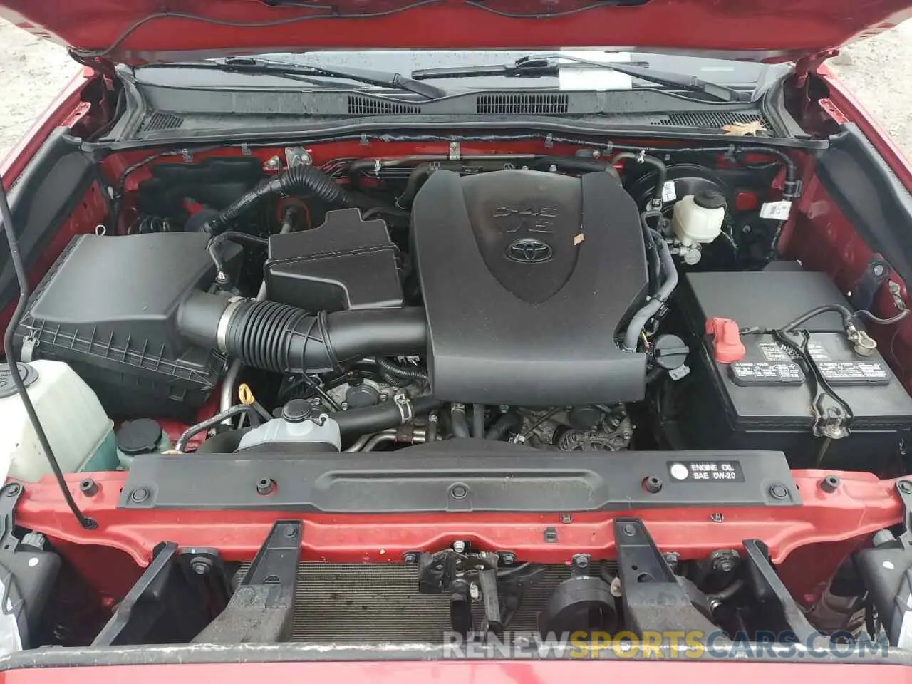 11 Photograph of a damaged car 3TMCZ5AN8KM254145 TOYOTA TACOMA 2019