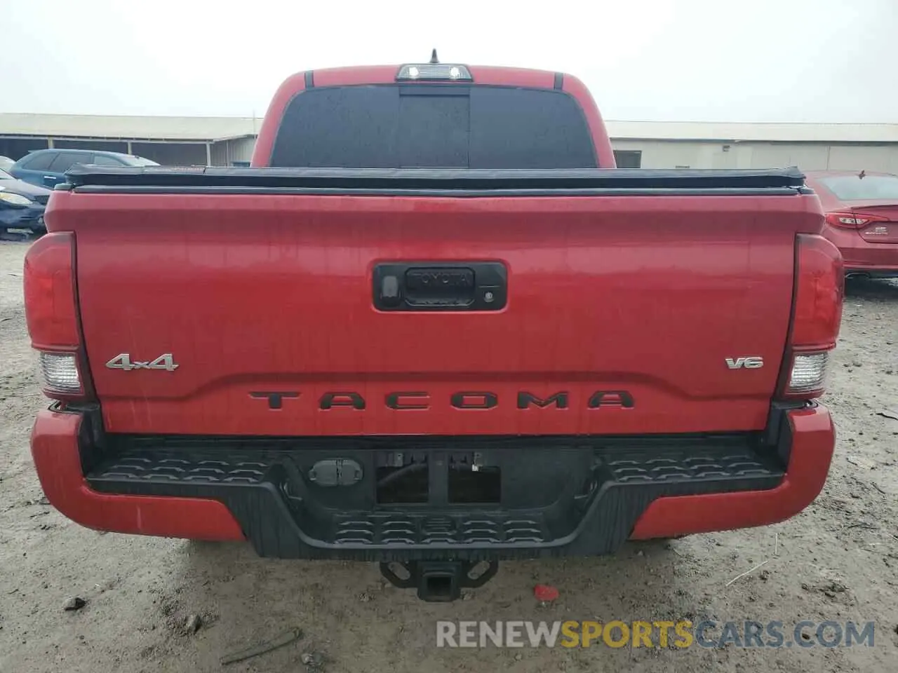 6 Photograph of a damaged car 3TMCZ5AN8KM254145 TOYOTA TACOMA 2019