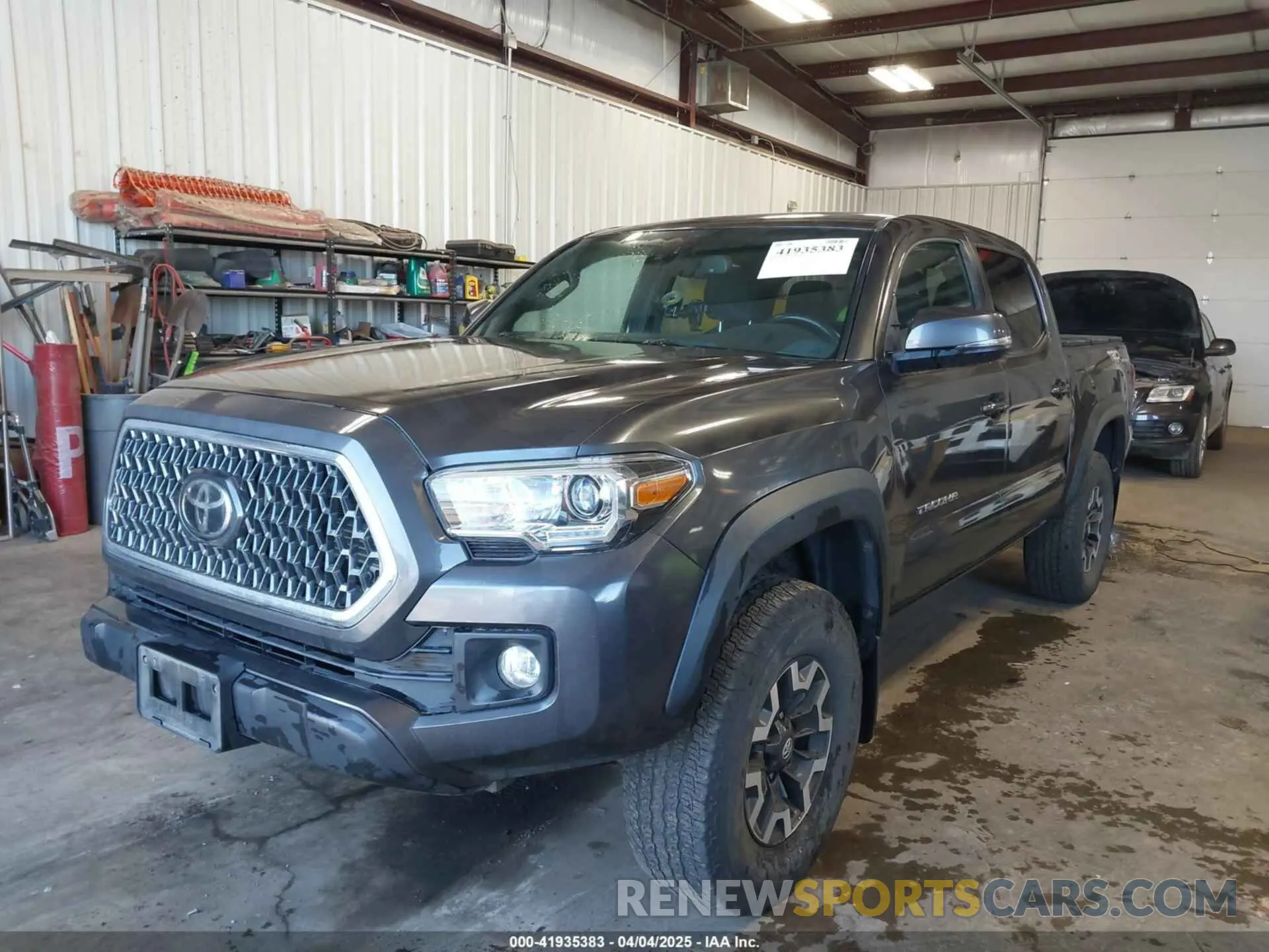 2 Photograph of a damaged car 3TMCZ5AN8KM259572 TOYOTA TACOMA 2019