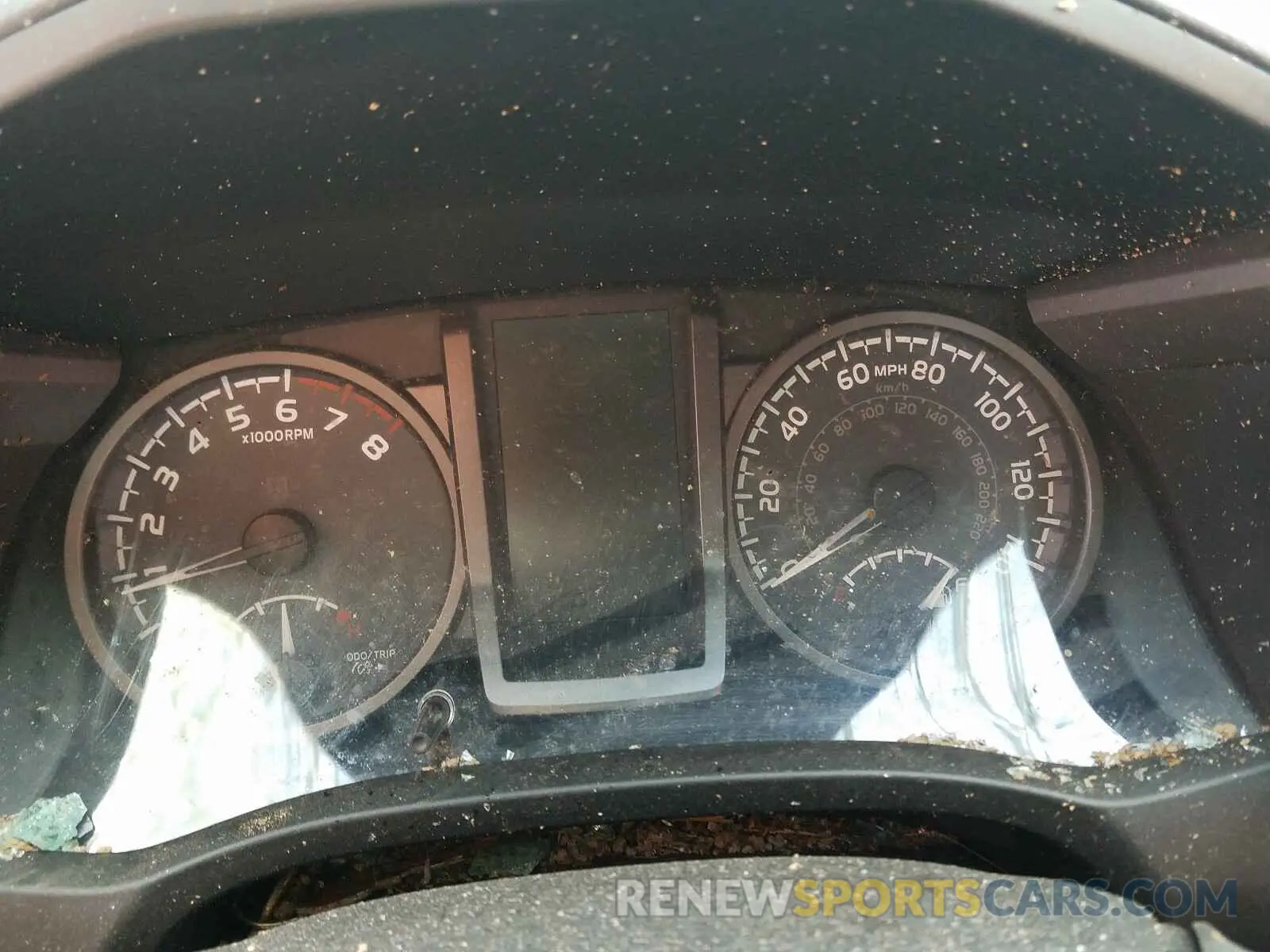 8 Photograph of a damaged car 3TMCZ5AN9KM200076 TOYOTA TACOMA 2019