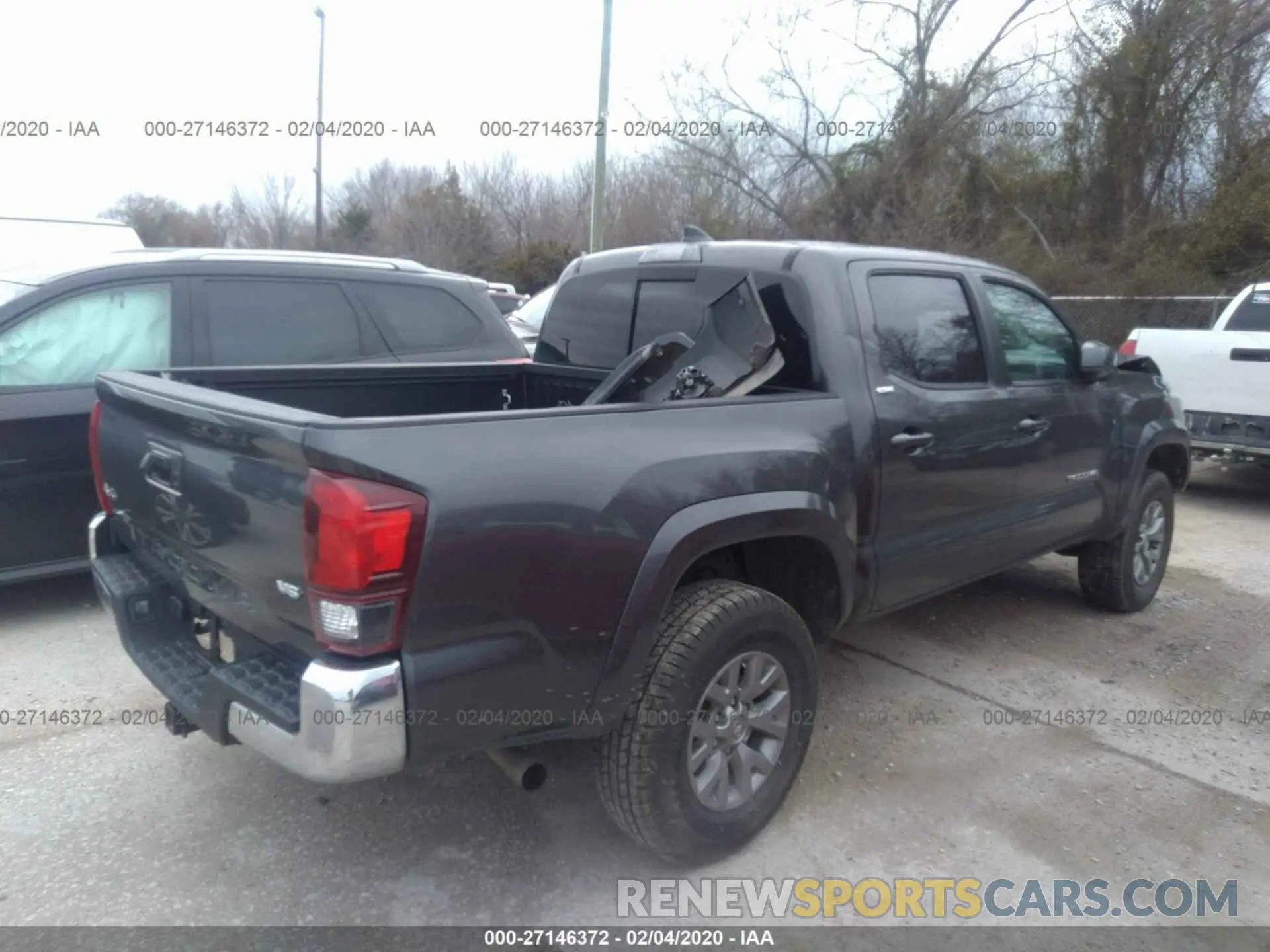4 Фотография поврежденного автомобиля 3TMCZ5AN9KM218478 TOYOTA TACOMA 2019