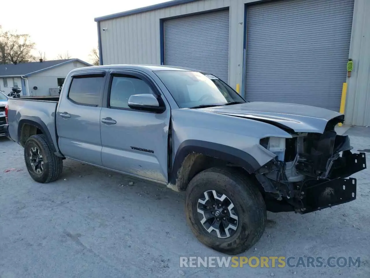 4 Photograph of a damaged car 3TMCZ5AN9KM237192 TOYOTA TACOMA 2019