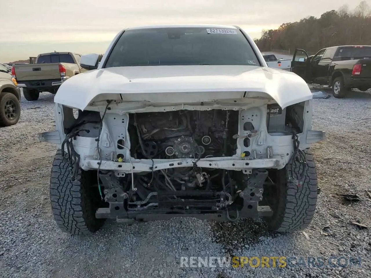 5 Photograph of a damaged car 3TMCZ5AN9KM238343 TOYOTA TACOMA 2019