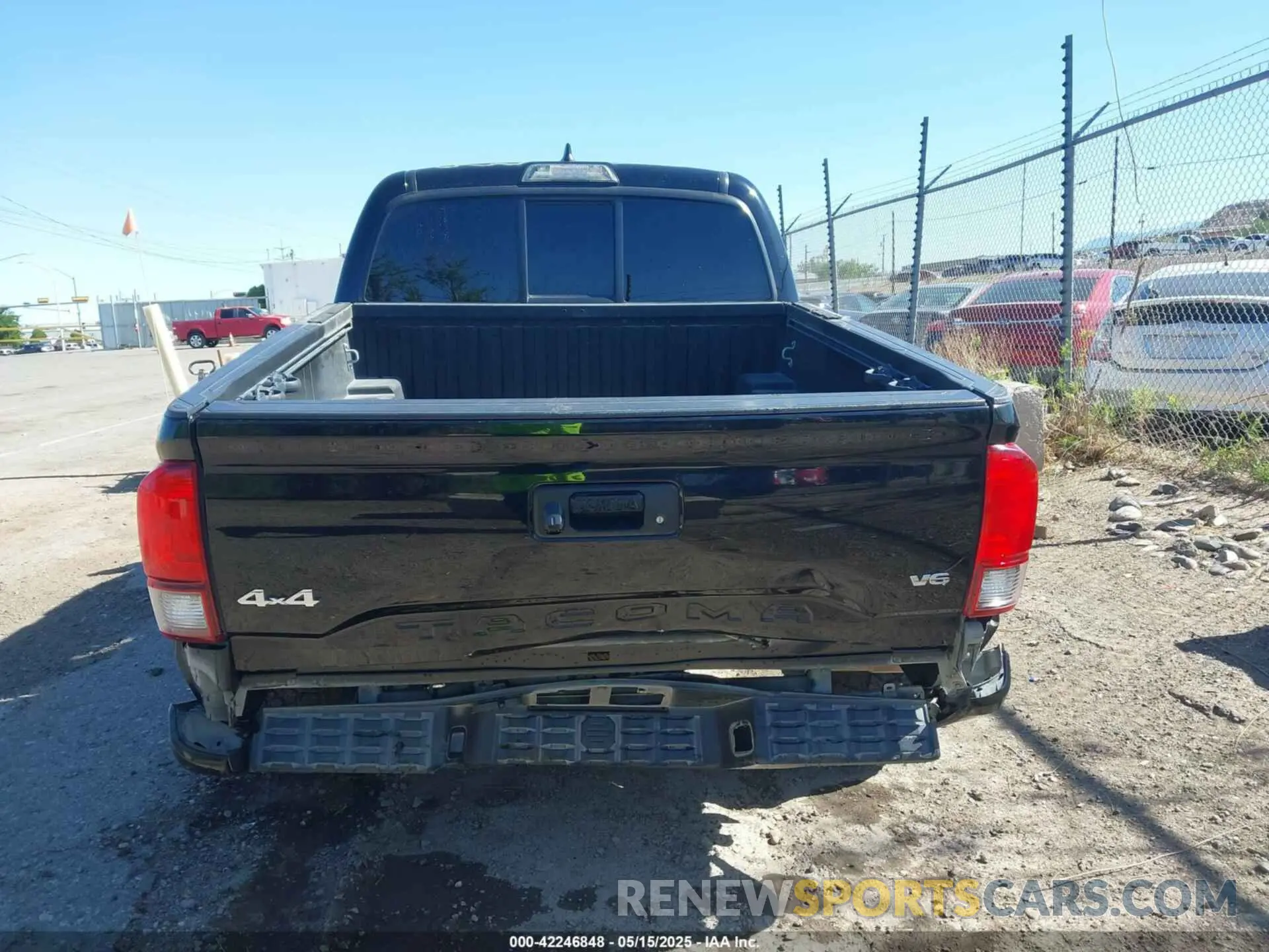 16 Photograph of a damaged car 3TMCZ5AN9KM246846 TOYOTA TACOMA 2019