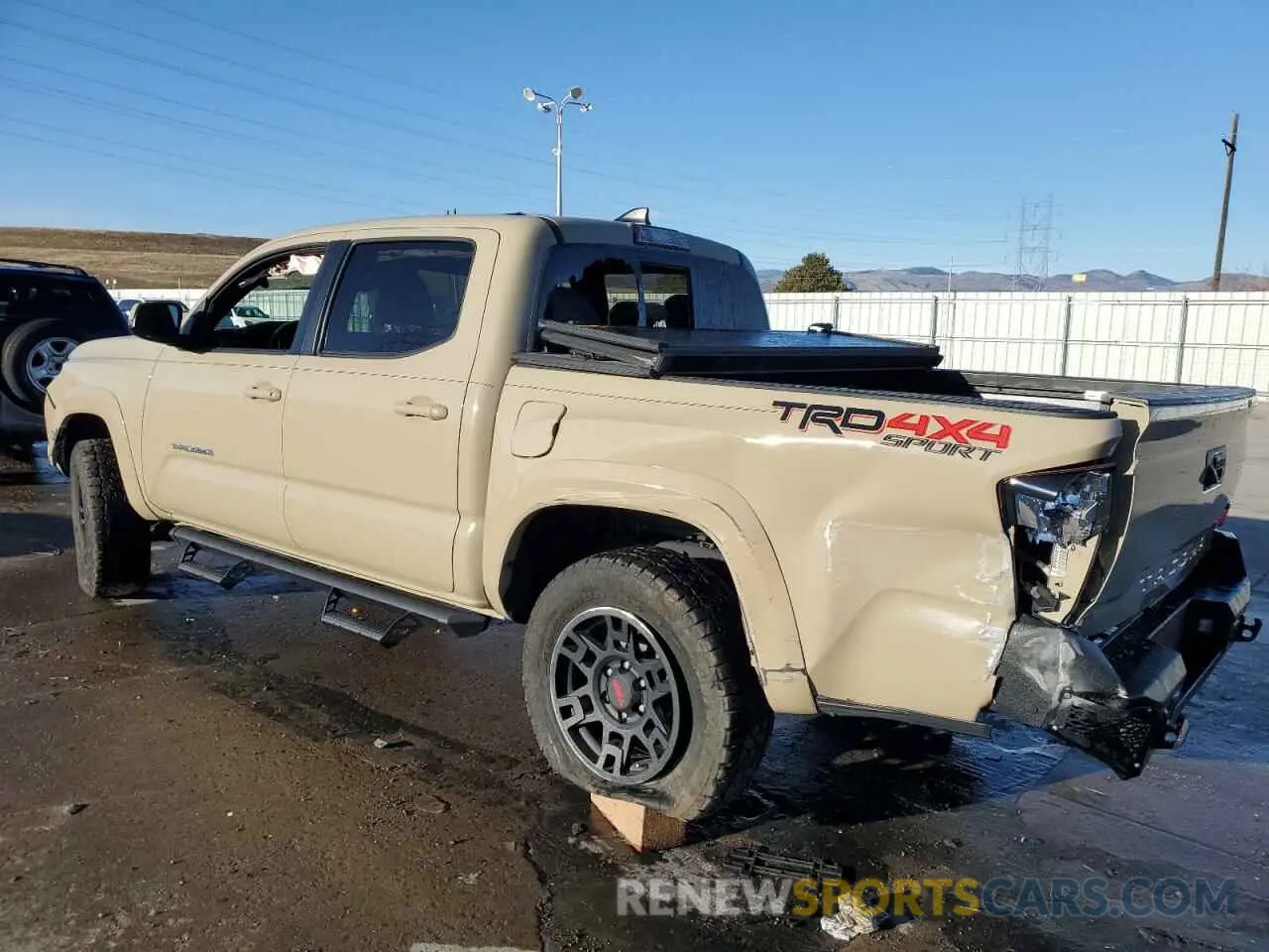 2 Photograph of a damaged car 3TMCZ5AN9KM248578 TOYOTA TACOMA 2019