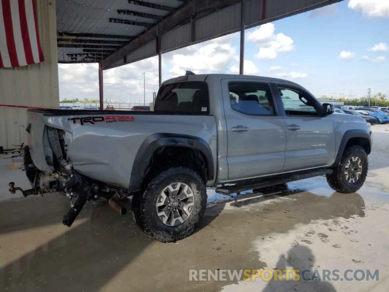 3 Photograph of a damaged car 3TMCZ5AN9KM266756 TOYOTA TACOMA 2019