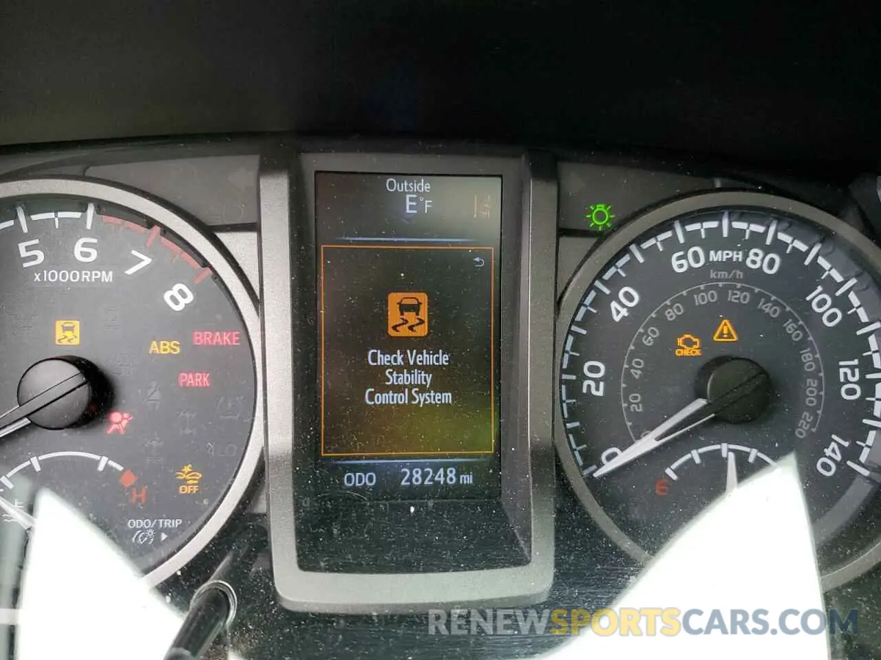 8 Photograph of a damaged car 3TMCZ5AN9KM268247 TOYOTA TACOMA 2019