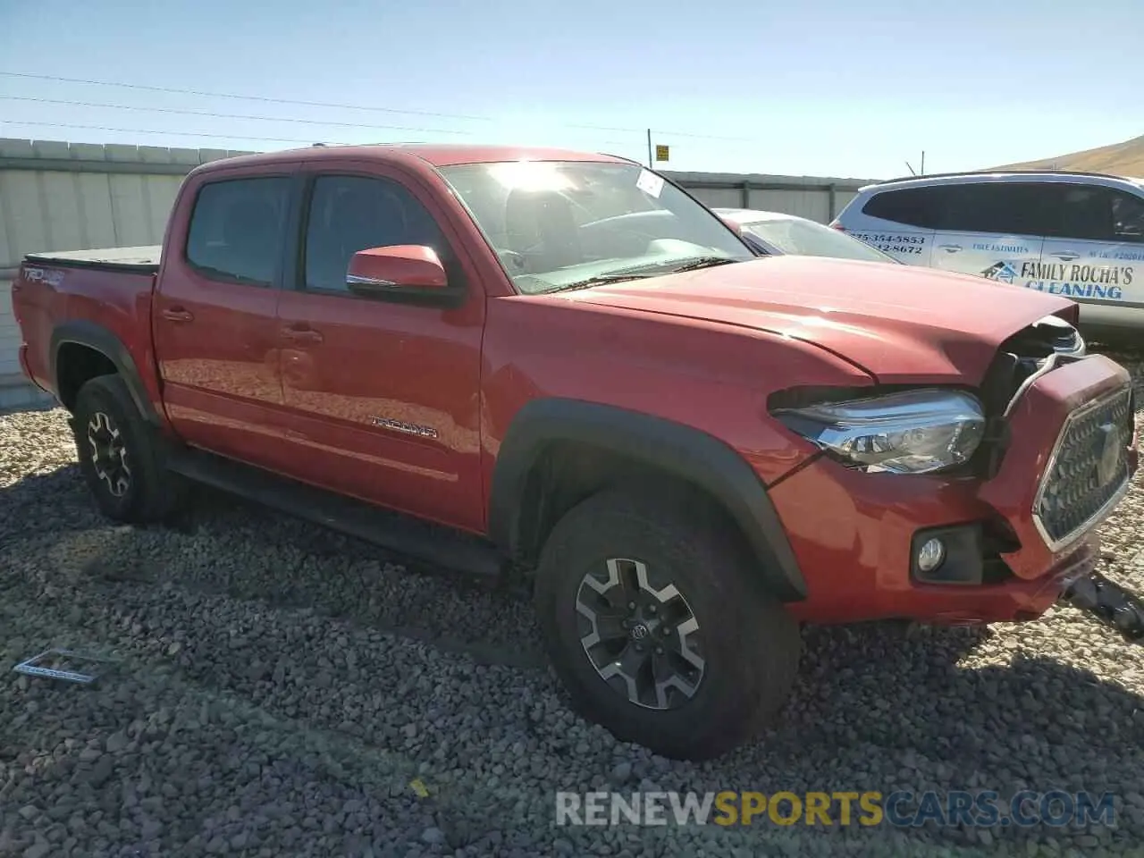 4 Photograph of a damaged car 3TMCZ5ANXKM212074 TOYOTA TACOMA 2019