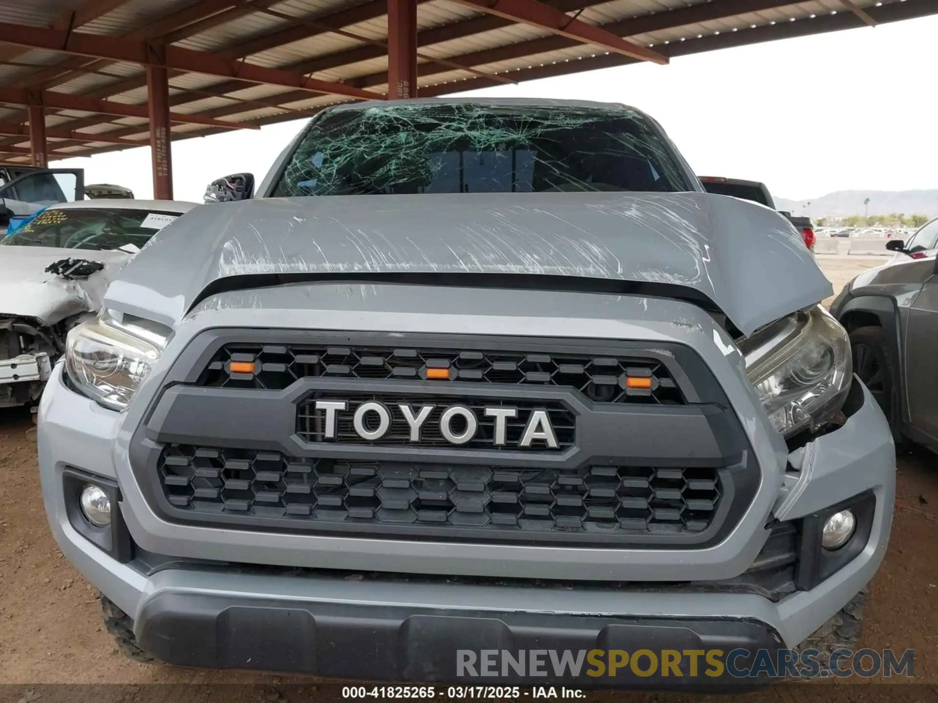 6 Photograph of a damaged car 3TMCZ5ANXKM225066 TOYOTA TACOMA 2019